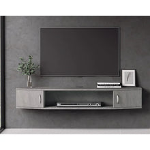 Load image into Gallery viewer, Axten Floating TV Stand for TVs up to 65&quot;
