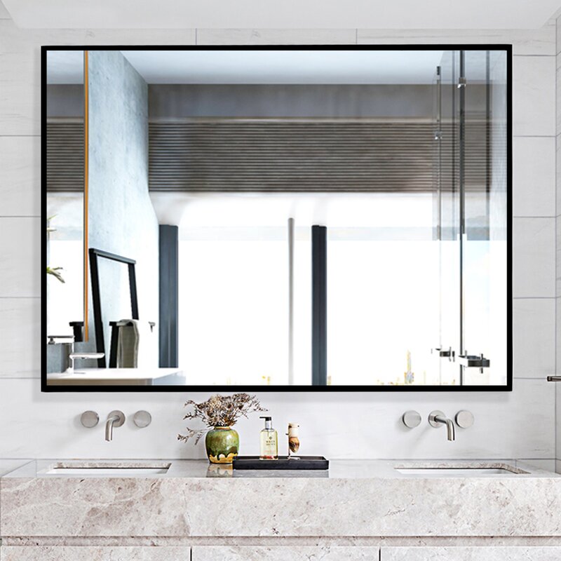 Black Ayalisse Bathroom Mirror 879AH