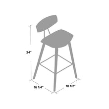 Load image into Gallery viewer, Ayanna Bar &amp; Counter Stool MRM160
