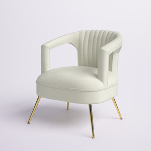 17" Ayla Upholstered Barrel Chair