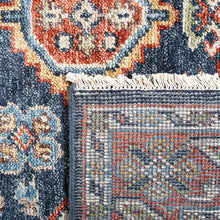 Load image into Gallery viewer, SAFAVIEH Samarkand Collection 10&#39; x 14&#39; Rust/Blue Hand-Knotted Traditional Oriental Premium Wool Living Room Dining Bedroom Area Rug
