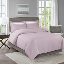 Load image into Gallery viewer, 3-PIECE ULTRA SOFT SOLID DUVET COVER SET twin

