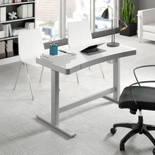Load image into Gallery viewer, White Babin Height Adjustable Standing Desk ( AP683)
