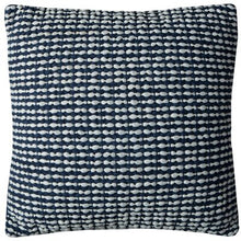 Load image into Gallery viewer, Babineaux Square Pillow Cover - Navy - *AS IS* - 411DC
