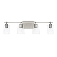 Load image into Gallery viewer, Babson 4 - Light Dimmable Brushed Nickel Vanity Light CG250
