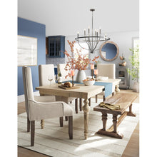 Load image into Gallery viewer, Brushed Nickel Babson Candle Style Wagon Wheel Chandelier OG353
