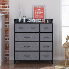 Load image into Gallery viewer, Gray Bahia 9 Drawer Dresser

