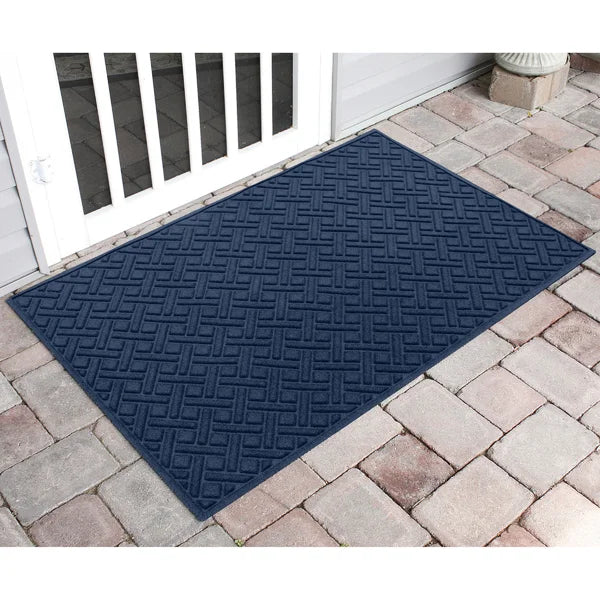 Bailee Waterhog Lattice Outdoor Doormat 0.25 x 72 x 48