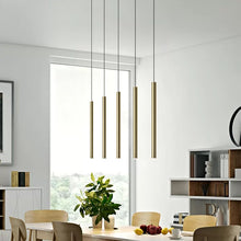 Load image into Gallery viewer, Baileyton 5 - Light Kitchen Island Cylinder LED Pendant
