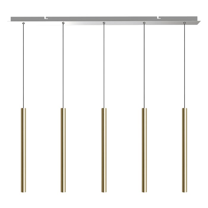 Baileyton 5 - Light Kitchen Island Cylinder LED Pendant