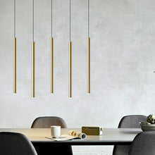 Load image into Gallery viewer, Baileyton 5 - Light Kitchen Island Cylinder LED Pendant
