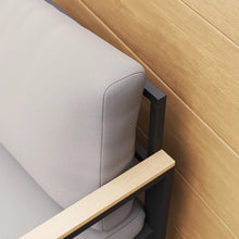 Load image into Gallery viewer, Baldwyn 55&#39;&#39; Wide Outdoor Loveseat with Cushions
