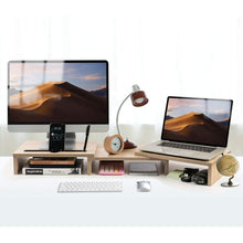 Load image into Gallery viewer, Balkin Triple Monitor Stand
