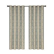 Load image into Gallery viewer, Balnamore Geometric Max Blackout Grommet Single Curtain Panel (Set of 6) MRM2200
