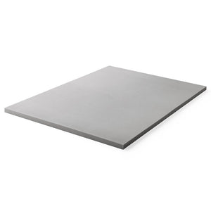 Bamboo Charcoal and Aloe 2" Memory Foam Mattress Topper 1755CDR