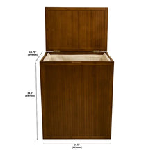 Load image into Gallery viewer, Bamboo Laundry Hamper
