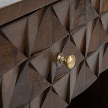 Load image into Gallery viewer, Walnut 1 - Drawer Solid Wood Nightstand (425MM)
