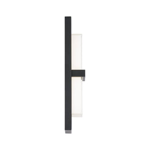 16" H x 5" W x 2.25" D Bandeau Aluminum LED Wall Light