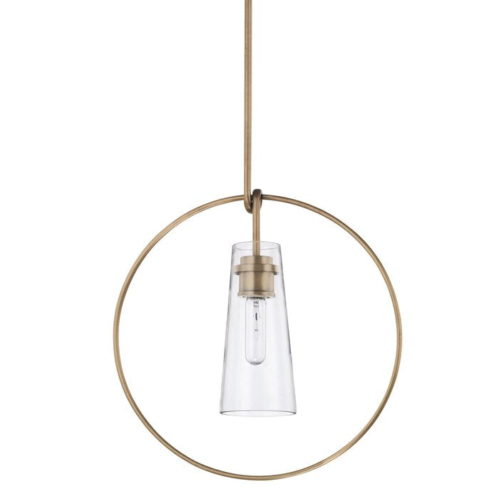 Baran 1-Light Single Geometric Pendant