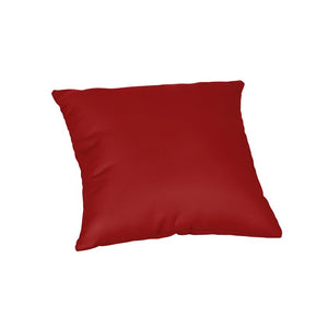 18" x 18" Canvas Jockey Red Barkhad Outdoor Square Pillow Cover & Insert