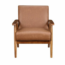 Load image into Gallery viewer, Barlow 21&quot; Armchair, Color: Cognac Polyester Blend, #6336
