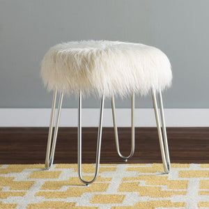 Barnicle 20.5'' Tall Metal Accent Stool