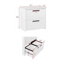Load image into Gallery viewer, Baroda 31&#39;&#39; Wide 2 -Drawer Lateral Filing Cabinet

