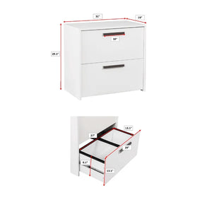 Baroda 31'' Wide 2 -Drawer Lateral Filing Cabinet