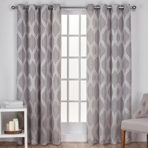 Baronne Polyester Curtain 54 x 84 (Set of 2)