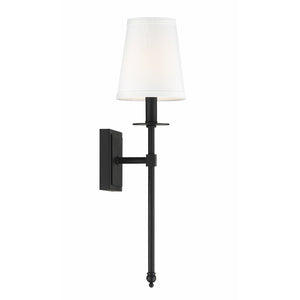 20" H x 5" W x 5" D Matte Black Barrett 1 - Light Dimmable Wallchiere (Set of 2) MRM/GL2825
