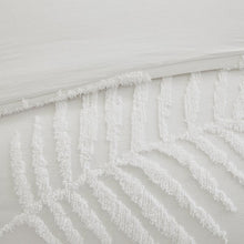 Load image into Gallery viewer, King/Cal. King Comforter + 2 Shams Barron 3 Piece Tufted Cotton Chenille Palm Comforter Set
