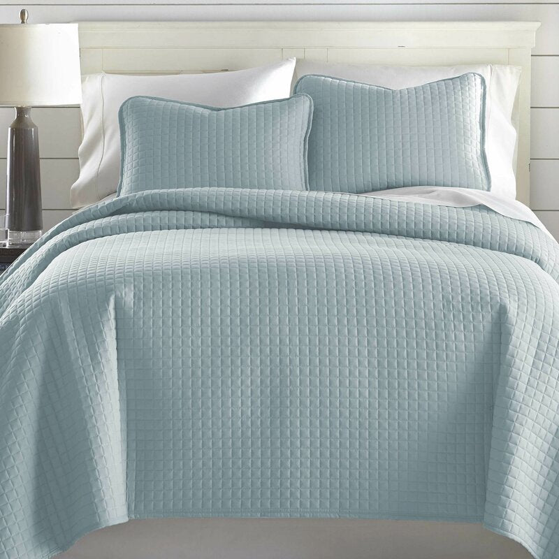 Barron Microfiber Reversible Quilt Set, Full/Queen