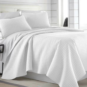 Barron Microfiber Reversible Quilt Set, King/Cal. King