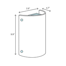 Load image into Gallery viewer, Bartee 1 - Light Battery Powered Black Wallchiere
