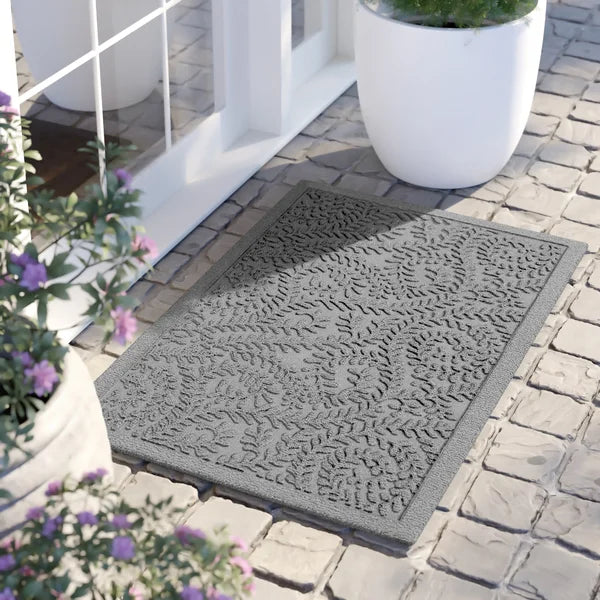 Bartow Boxwood Non-Slip Indoor Door Mat, 3' x 5', Previously opened.