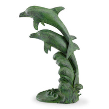 Load image into Gallery viewer, Bartram Aluminum Leaping Dolphins Fountain 6853RR
