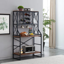 Load image into Gallery viewer, Bathilda 39.4&#39;&#39; Steel Standard Baker&#39;s Rack with Microwave Compatibility
