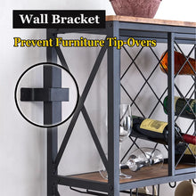 Load image into Gallery viewer, Bathilda 39.4&#39;&#39; Steel Standard Baker&#39;s Rack with Microwave Compatibility
