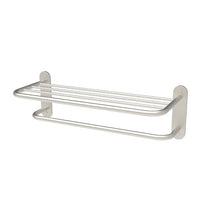 Load image into Gallery viewer, Brushed Nickel Bathroom 24&quot; Wall Mounted Towel Rack
