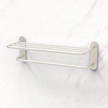 Load image into Gallery viewer, Brushed Nickel Bathroom 24&quot; Wall Mounted Towel Rack
