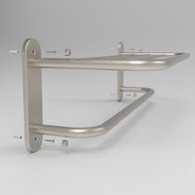 Load image into Gallery viewer, Brushed Nickel Bathroom 24&quot; Wall Mounted Towel Rack

