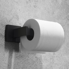 Load image into Gallery viewer, Bathroom Stainless Steel Wall Mount Toilet Paper Holder Black #1256HW
