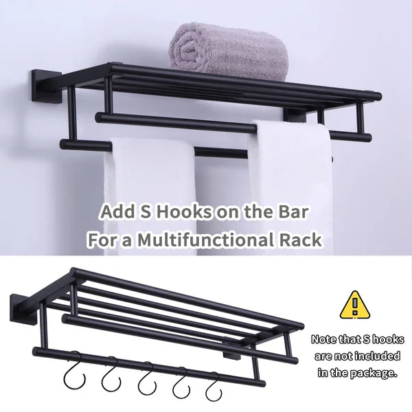 Bathroom Wall Mounted Towel Rack