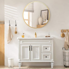 Load image into Gallery viewer, 30&quot; x 30&quot; Gold Bathroom / Vanity Mirror
