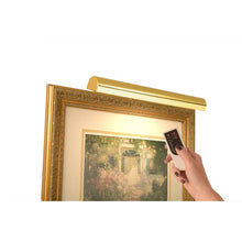 Load image into Gallery viewer, Battery Operated Dimmable LED Wall Mounted Picture Light with Remote 1.75 x 18 x 7.5
