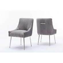 Load image into Gallery viewer, Baudel Tufted Velvet Side Chair (Set of 2)

