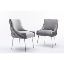 Load image into Gallery viewer, Baudel Tufted Velvet Side Chair (Set of 2)
