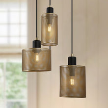 Load image into Gallery viewer, Black &amp; Gold Bayern 3 - Light Pendant 2963RR
