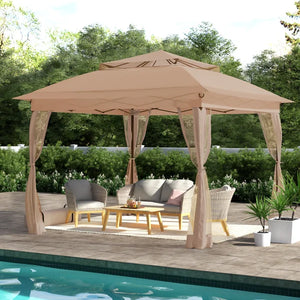 Bayfield 10.8 Ft. W x 10.8 Ft. D Steel Pop-Up Gazebo