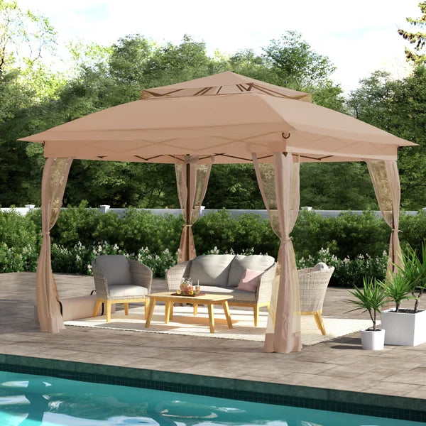 Bayfield 10.8 Ft. W x 10.8 Ft. D Steel Pop-Up Gazebo